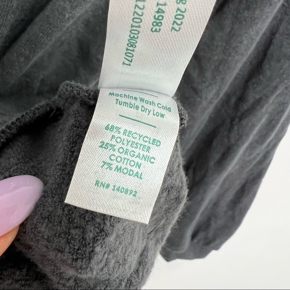 Marine Layer Banks Pullover Hoodie in Black Iris Sz S NWT - Picture 9 of 13